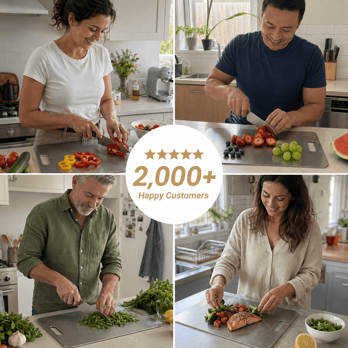 PuraLiving™ Pure Titanium Cutting Board