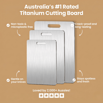 PuraLiving™ Pure Titanium Cutting Board 3 pack